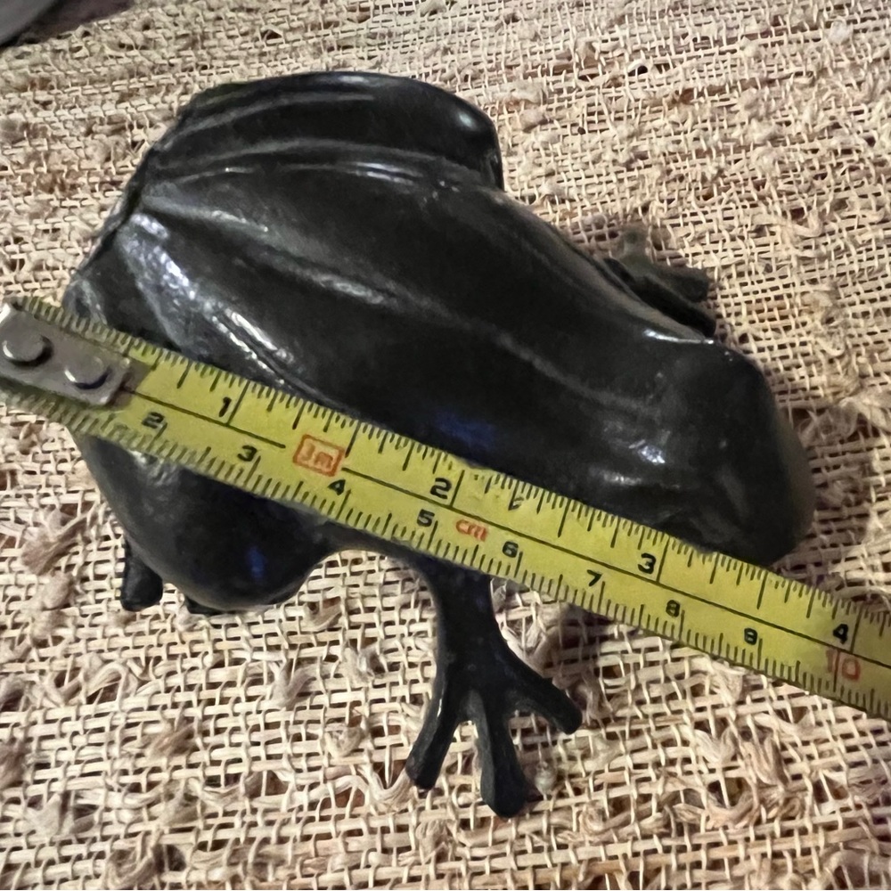 Vintage Bronze Frog Standing 3.5” - Picture 6 of 11